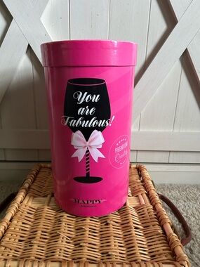 NWT 40 and Fabulous Wine Glass and Box